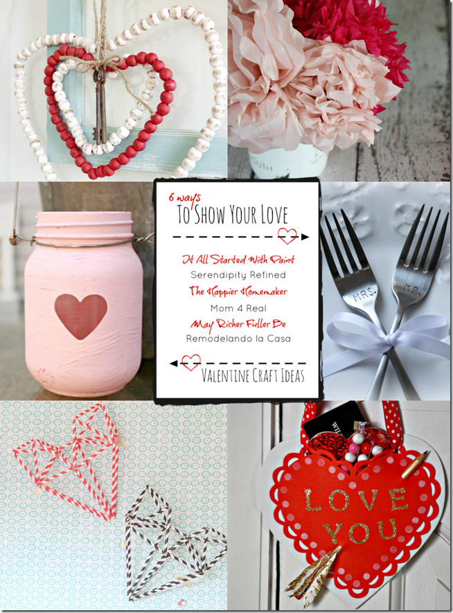 Valentines Gift Craft Ideas
 Valentine Craft Ideas