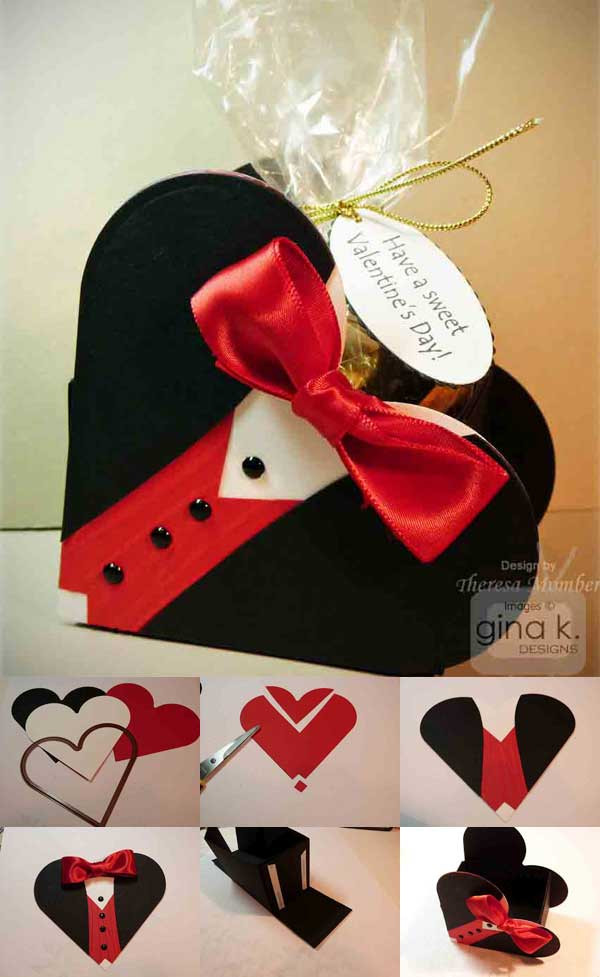 Valentines Gift Craft Ideas
 Amy s Daily Dose Adorable DIY Heart Shaped Valentine s