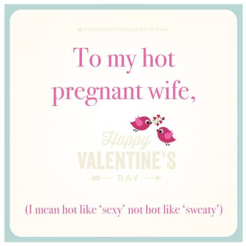 Valentines Gift Ideas For Pregnant Wife
 Valentine Notes for Pregnant La s