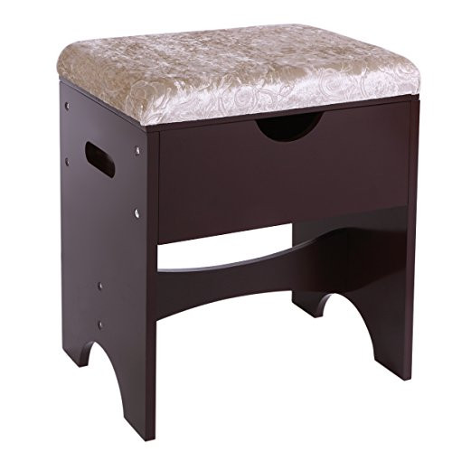 Vanity Bench With Storage
 BEWISHOME Vanity Stool Bedroom Makeup Bench Piano Seat