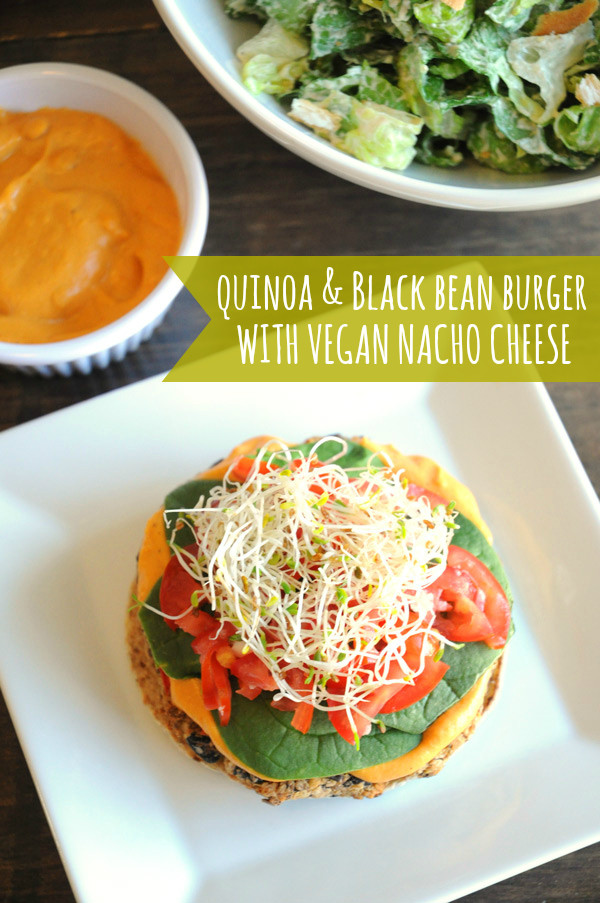 Vegan Black Bean Quinoa Burgers
 Vegan Bean Quinoa Burger
