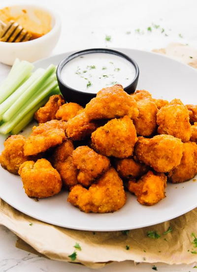 Vegan Buffalo Cauliflower
 Vegan Cauliflower Buffalo Wings