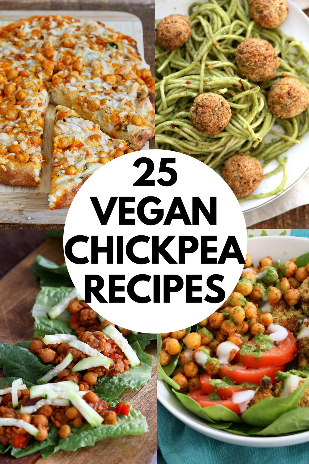 Vegan Chickpea Recipes
 25 Easy Chickpea Recipes that are not all Curries Healthy