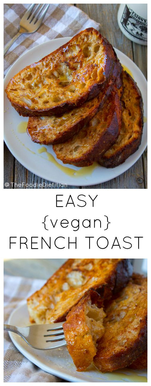Vegan French Recipes
 Easy Vegan French Toast Recipe Vegan recipes