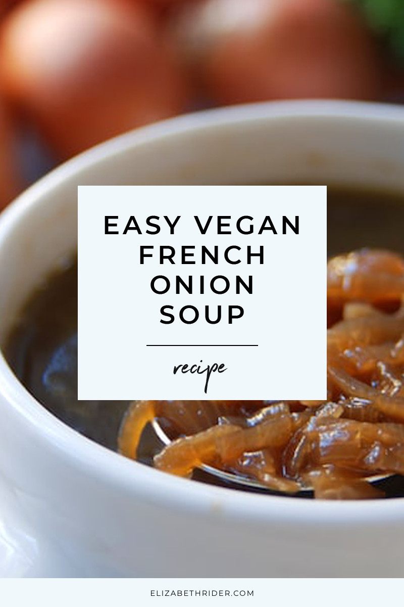 Vegan French Recipes
 Easy Vegan French ion Soup Recipe