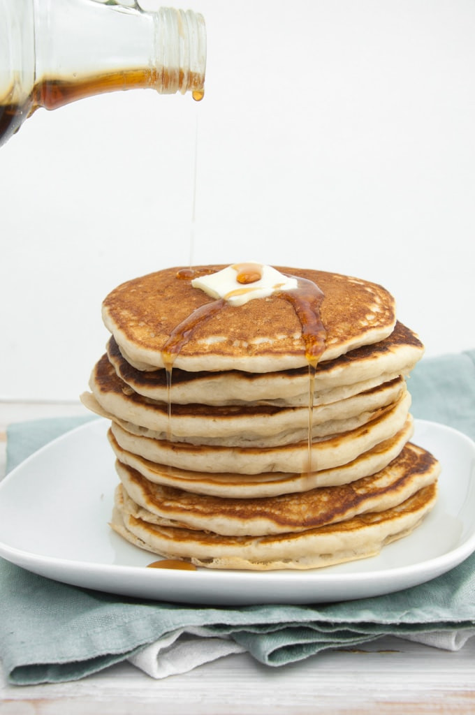 Vegan Pancakes Without Baking Powder
 Easy Vegan Pancakes Without Eggs and Dairy