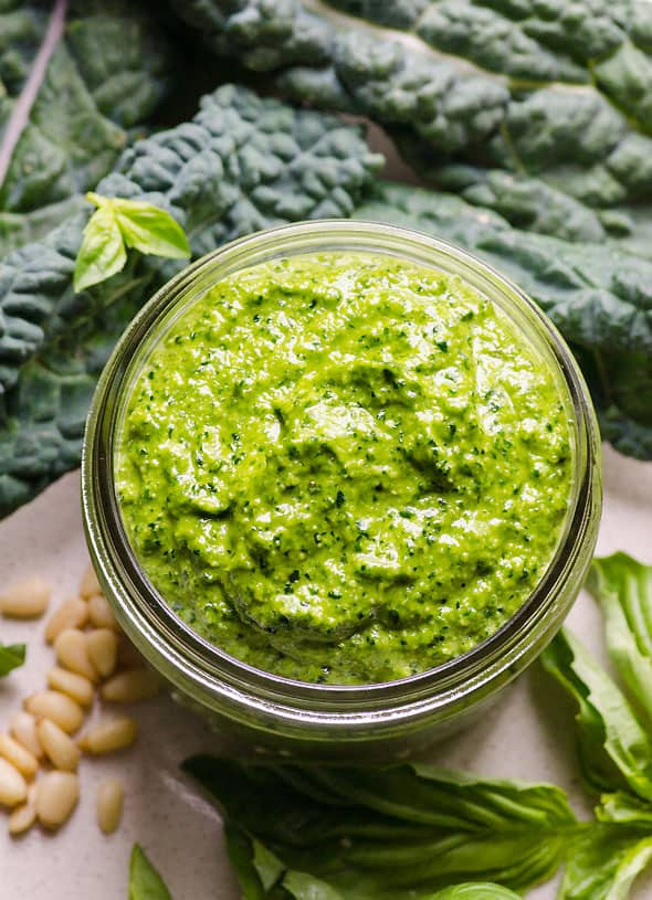 Vegan Pesto Sauce Recipe
 Vegan Kale Pesto iFOODreal Healthy Family Recipes