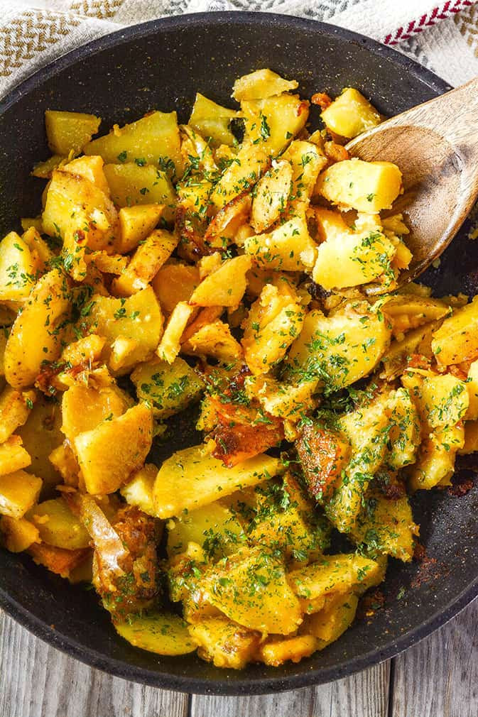 Vegan Recipes With Potatoes
 Vegan Breakfast Skillet Potatoes Healthier Steps