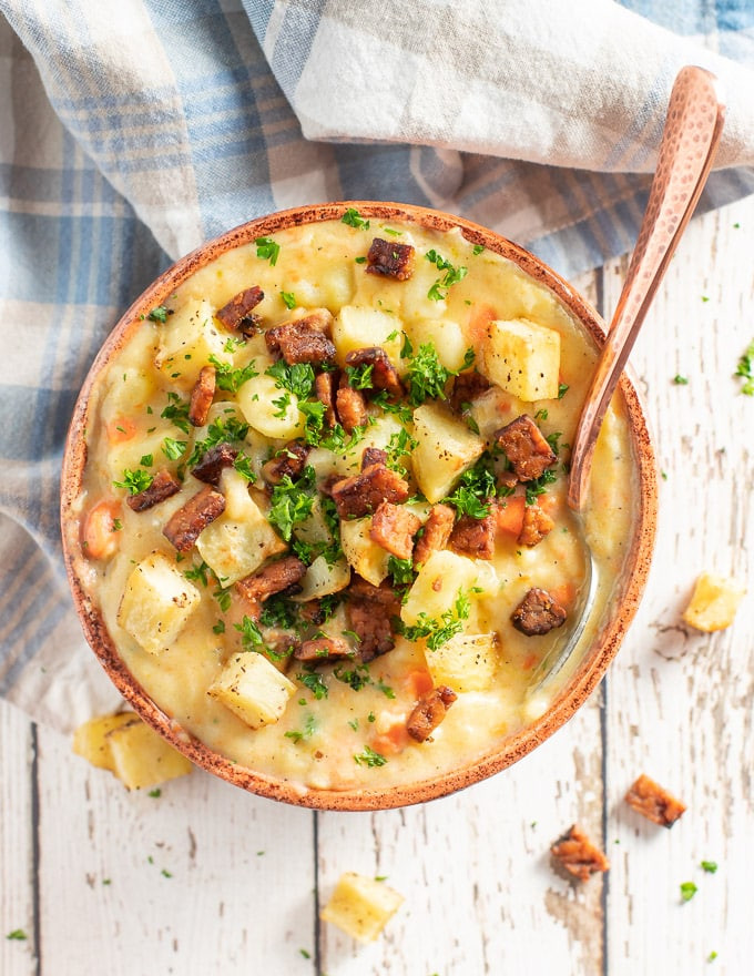 Vegan Recipes With Potatoes
 Vegan Potato Soup A Virtual Vegan