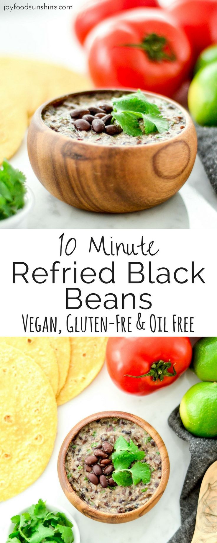 Vegan Refried Bean Recipes
 Homemade Refried Black Beans ready in 10 minutes The