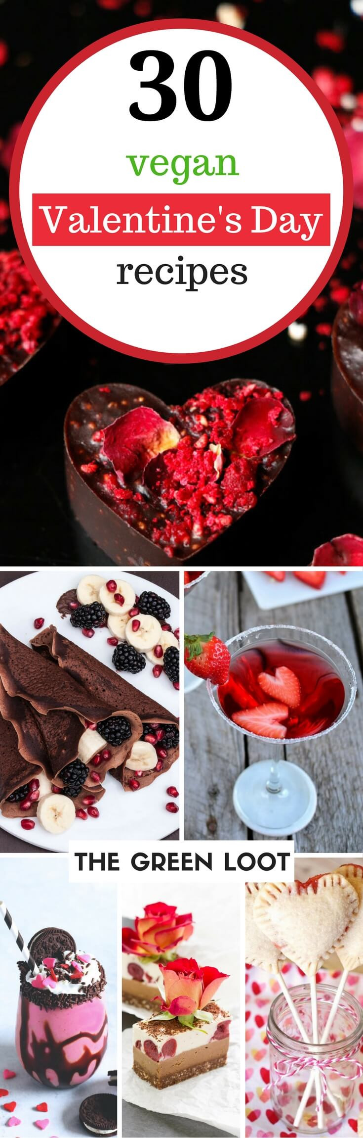 Vegan Valentine'S Day Recipes
 30 Glamorous Vegan Valentine s Day Recipes Desserts and