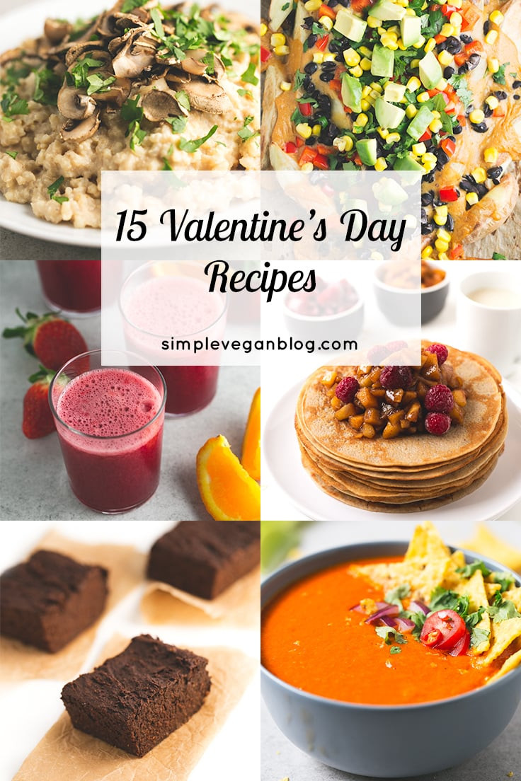 Vegan Valentine'S Day Recipes
 15 Valentine s Day Recipes Simple Vegan Blog
