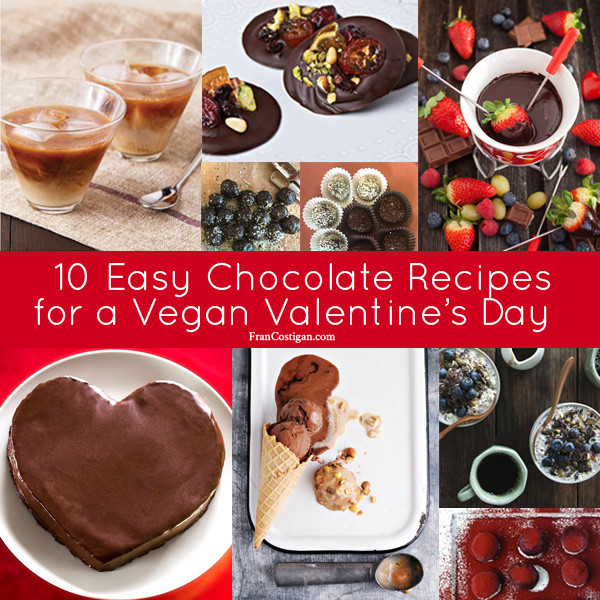 Vegan Valentines Recipes
 Easy Chocolate Recipes for a Vegan Valentine s Day – Fran