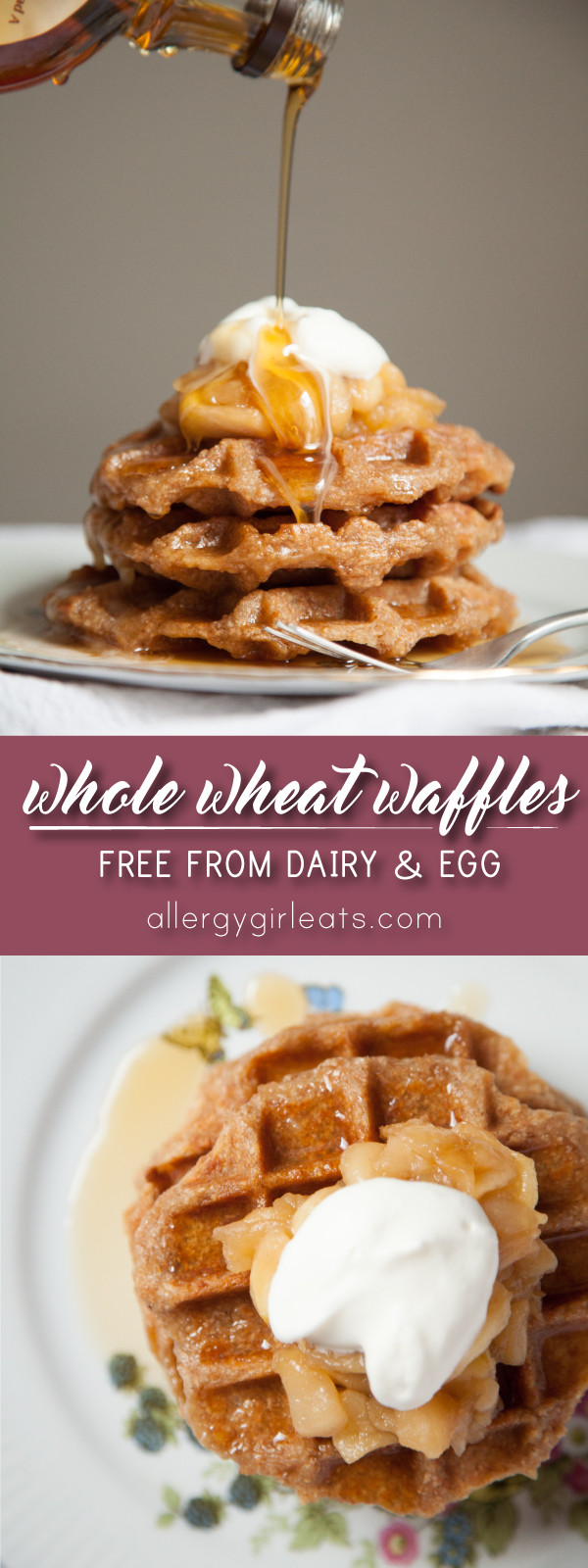 Vegan Whole Wheat Waffles
 Vegan Whole Wheat Waffles • Allergy Girl Eats