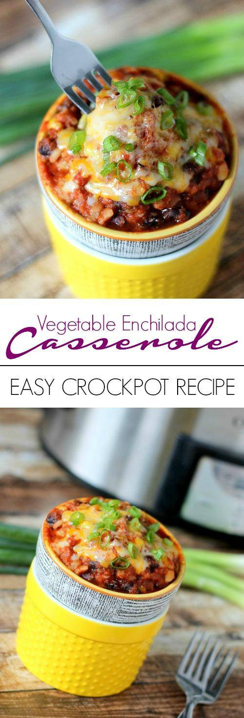 Vegetable Enchilada Casserole
 Ve able Enchilada Casserole Recipe