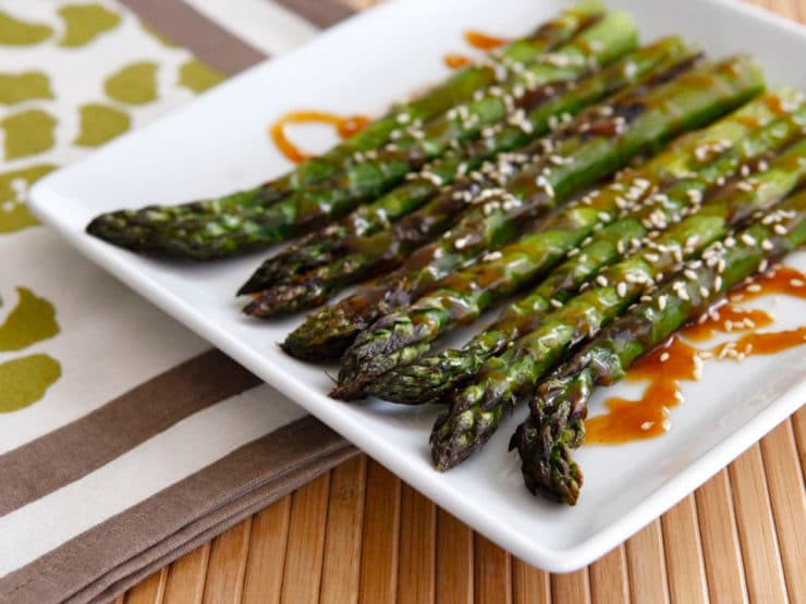 Vegetarian Asparagus Recipes
 Roasted Sesame Asparagus Healthy Easy Vegan Recipe