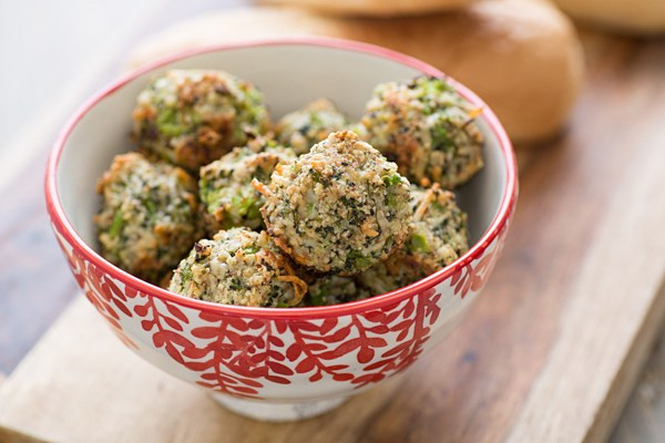 Vegetarian Broccoli Recipe
 Broccoli Parmesan Meatballs A Ve arian Recipe from Oh