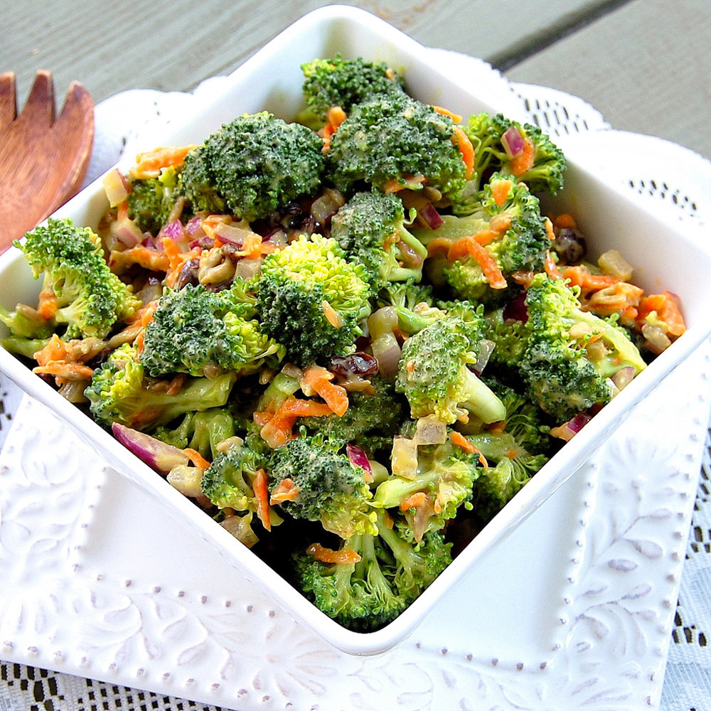 Vegetarian Broccoli Recipe
 Vegan Broccoli Salad Pure Thyme