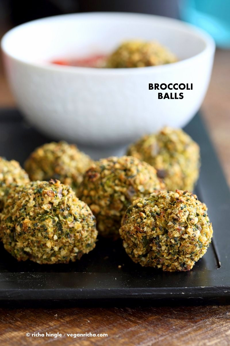 Vegetarian Broccoli Recipe
 Vegan Broccoli Balls Vegan Richa