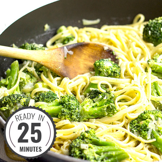 Vegetarian Broccoli Recipe
 Creamy Broccoli Pasta 25 Min Ve arian