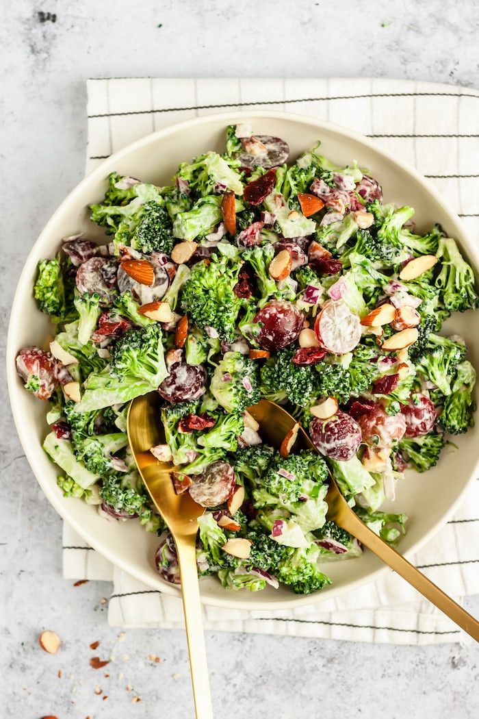 Vegetarian Broccoli Recipe
 The Best Vegan Broccoli Salad Ever Hummusapien