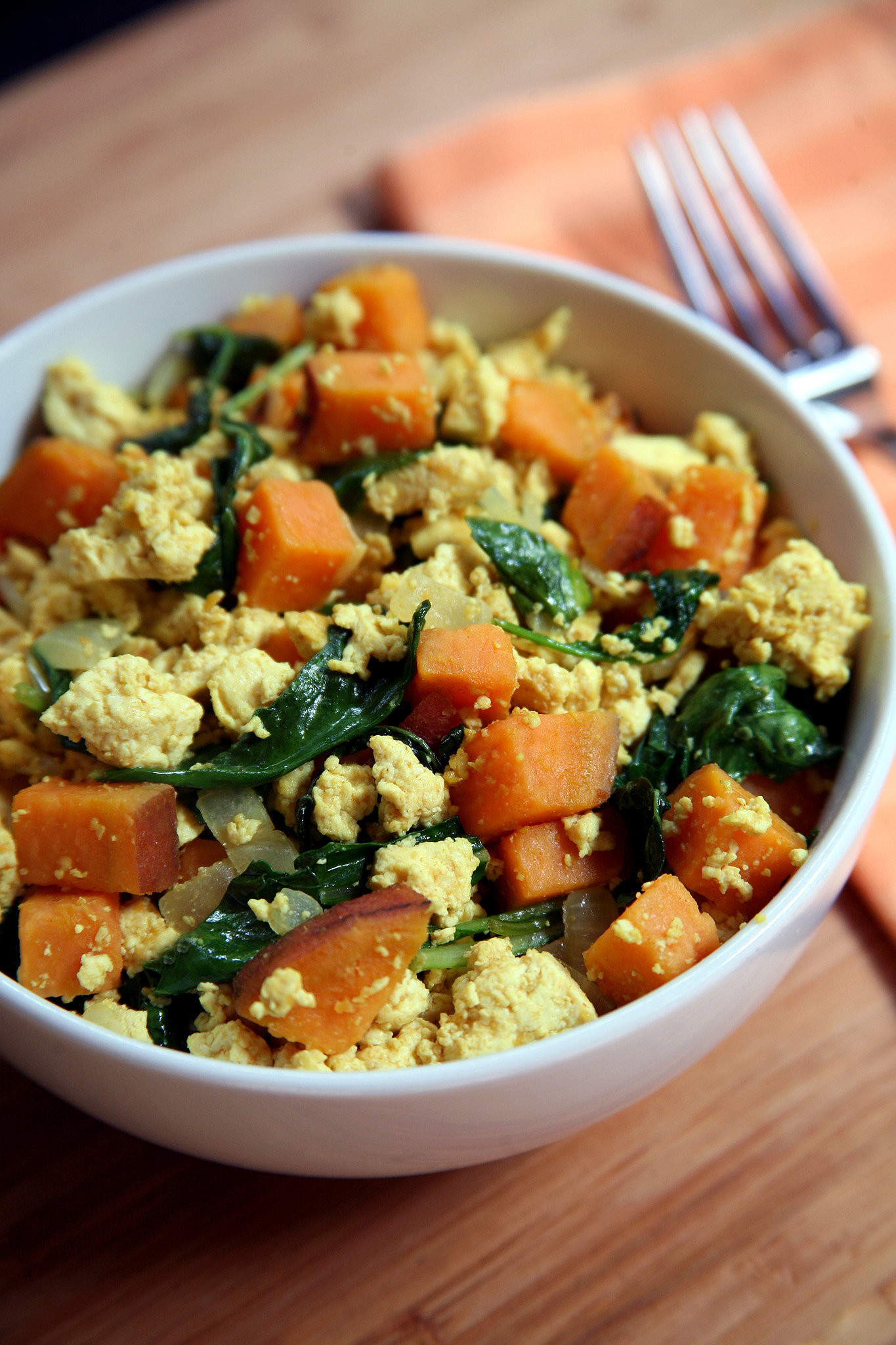 Vegetarian Brunch Recipes
 Vegan Breakfast Recipes Tofu Kale Sweet Potato Scramble