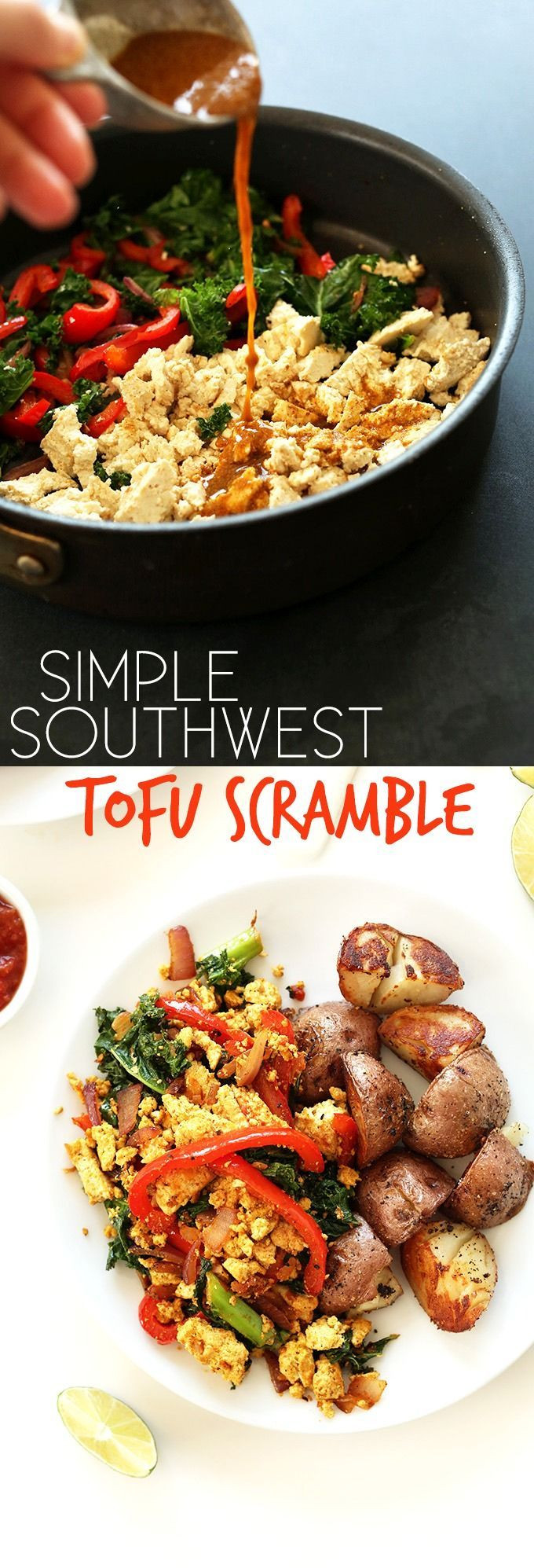Vegetarian Brunch Recipes
 Southwest Tofu Scramble Recipe