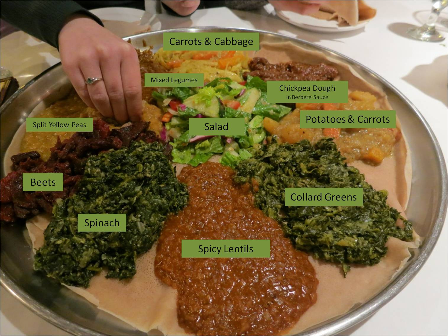 Vegetarian Ethiopian Recipes
 A Taste of Africa Demera Ethiopian Restaurant Veggie