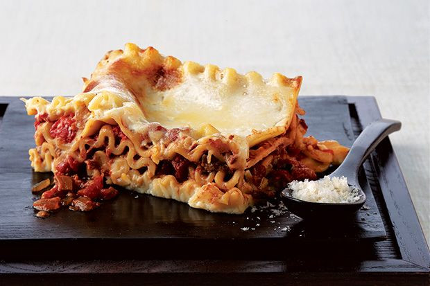 Vegetarian Lasagna Epicurious
 Porcini Mushrooms Lend A Rich Meatiness To This Decadent