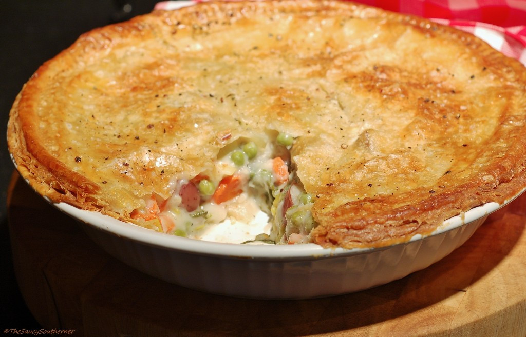 Vegetarian Puff Pastry Recipes
 Ve able Pot Pie with Puff Pastry Double Crust Meatless