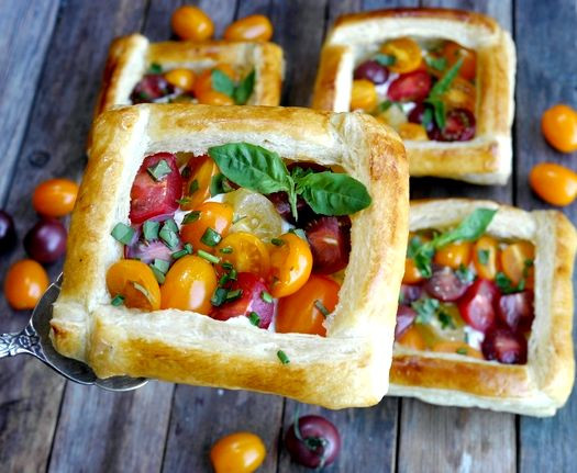Vegetarian Puff Pastry Recipes
 Summer ve able puff pastry tart recipe