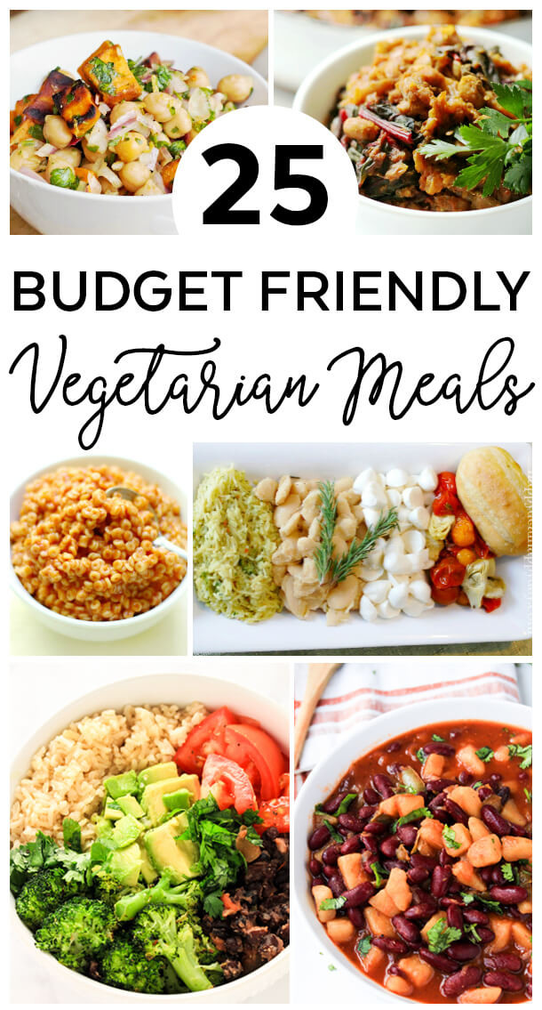 Vegetarian Recipes On A Budget
 25 Bud Friendly Ve arian Meals