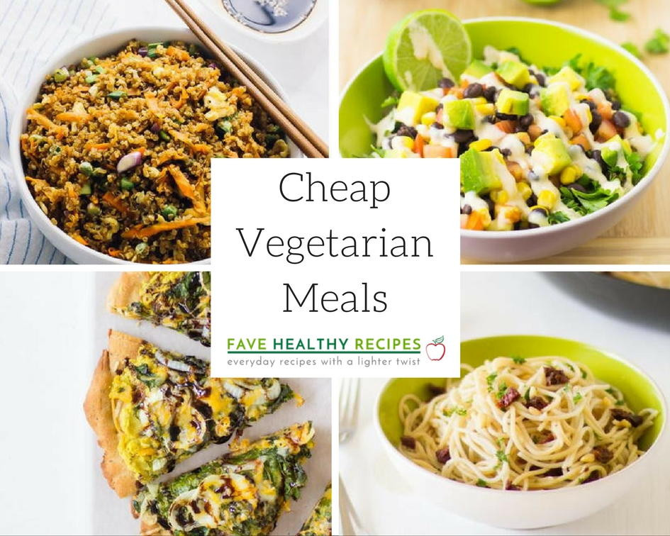 Vegetarian Recipes On A Budget
 30 Cheap Ve arian Meals