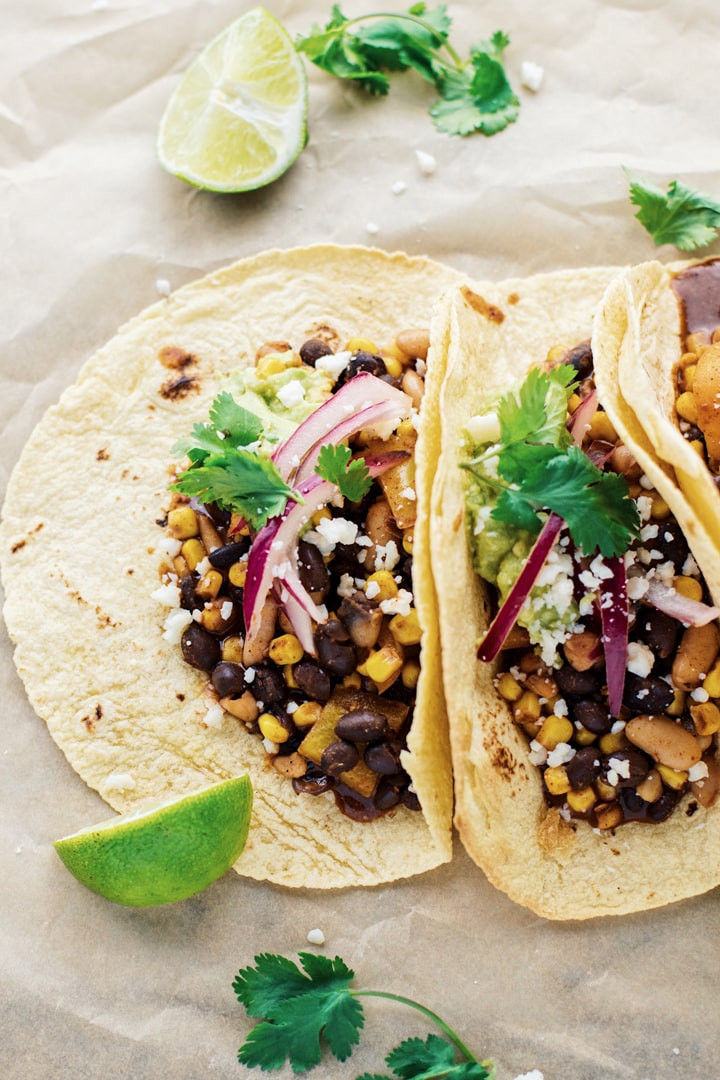 Vegetarian Taco Recipes
 The Best 30 Minute Ve arian Tacos – A Simple Palate