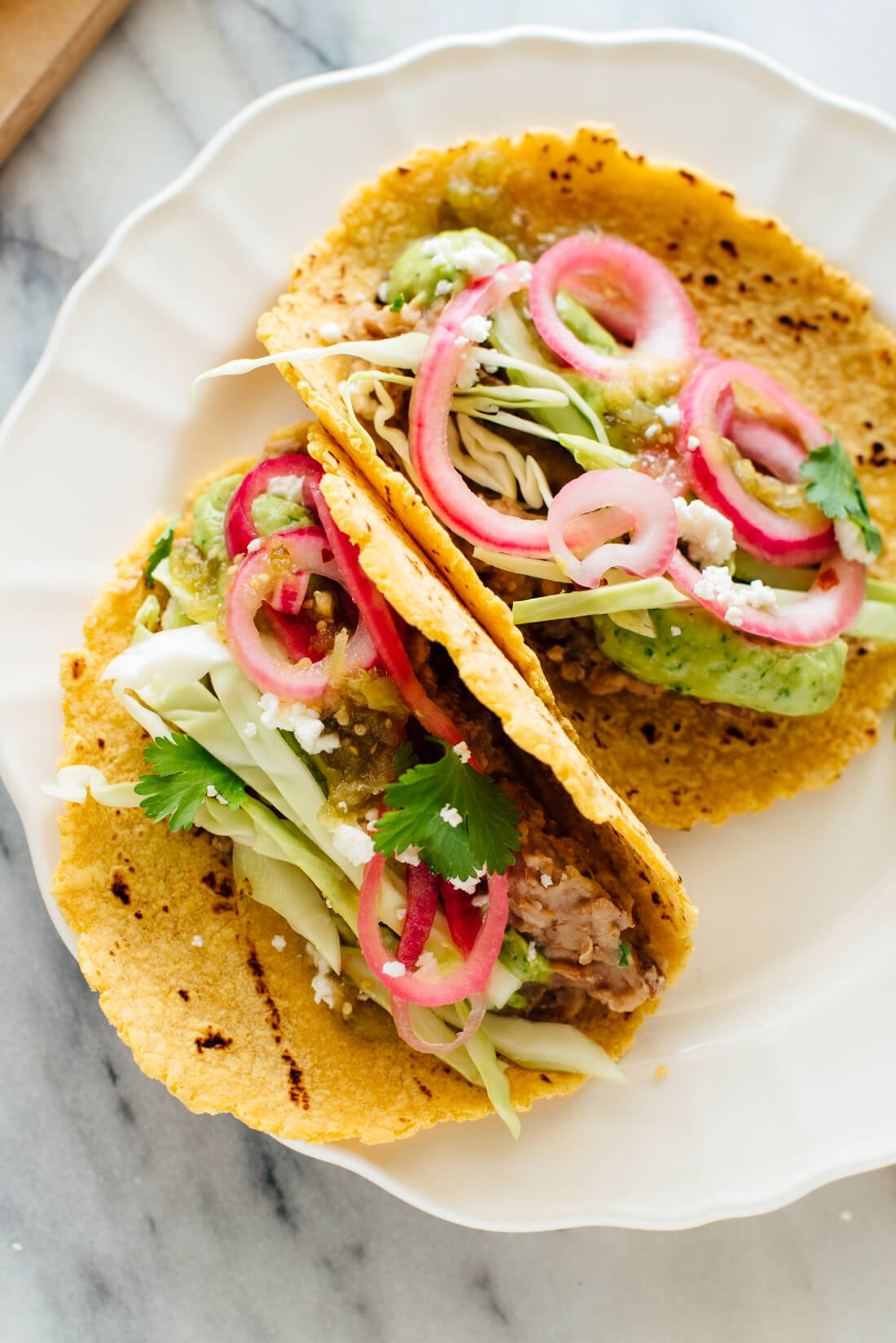 Vegetarian Taco Recipes
 Epic Ve arian Tacos Recipe Cookie and Kate