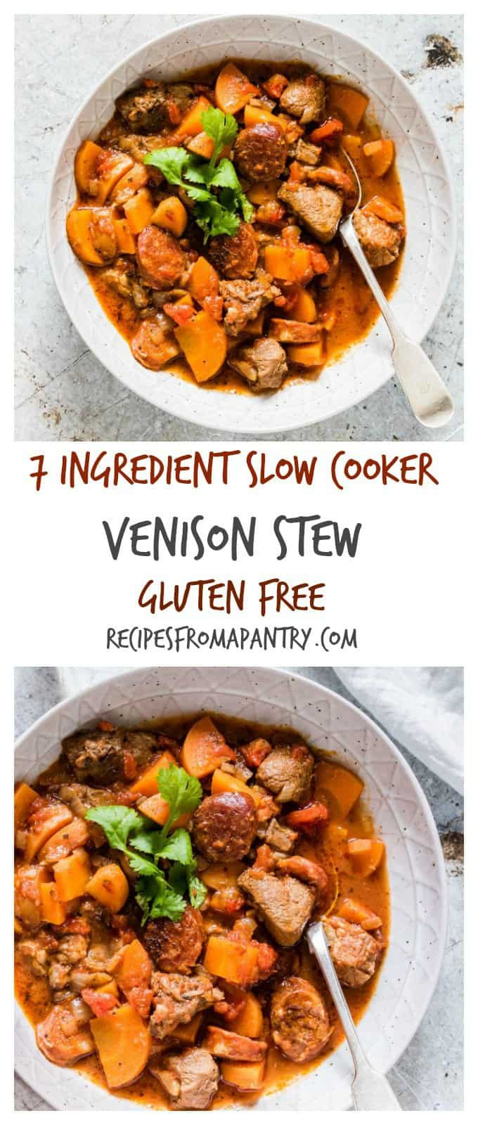 Venison Stew Slow Cooker
 7 Ingre nt Slow Cooker Venison Stew Stove Top Version
