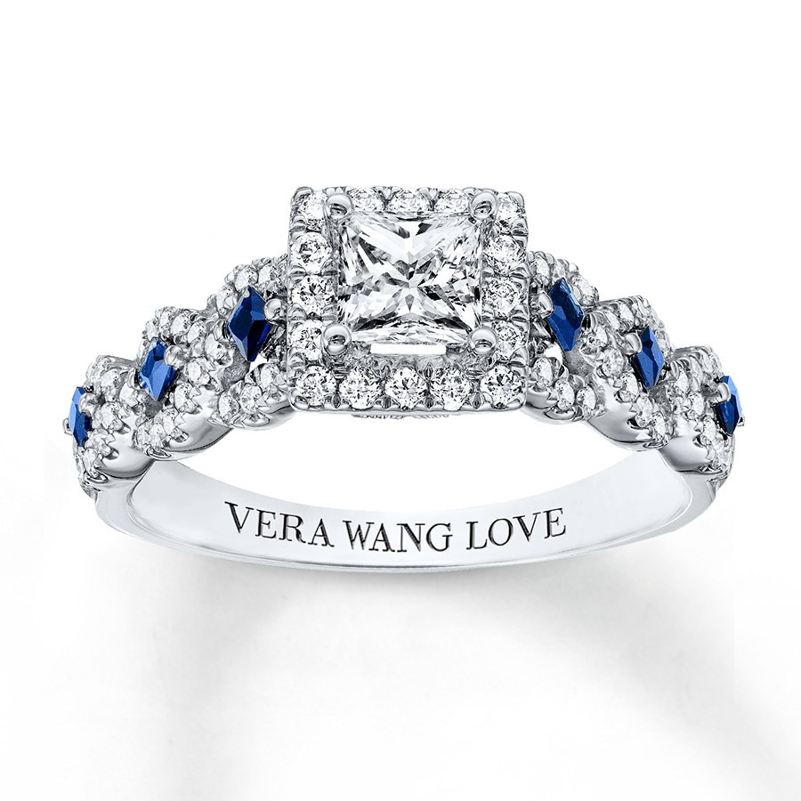 Vera Wang Diamond Rings
 Jared Vera Wang LOVE 1 Carat tw Diamonds 14K White Gold Ring