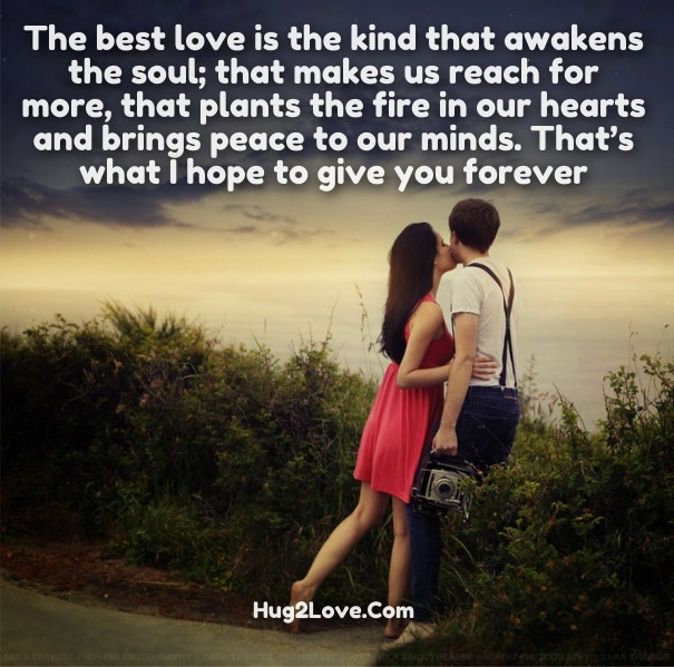 Very Romantic Quotes
 BEAUTIFUL QUOTES FOR HER WITH PICTURES image quotes at