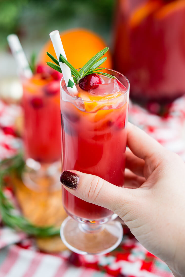 Vodka Holiday Drinks
 Christmas Punch Boozy or Not Recipe Sugar & Soul