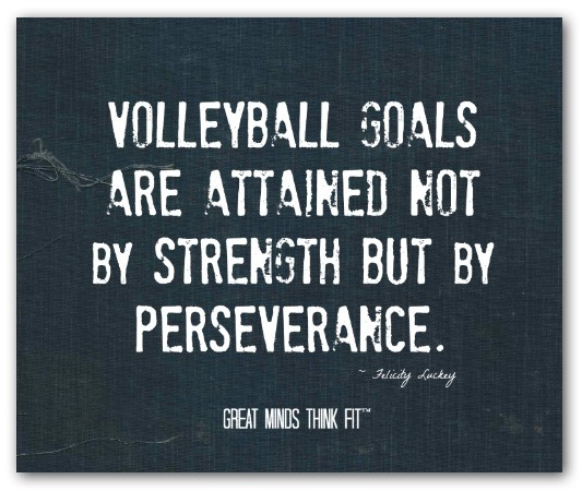 Volleyball Motivational Quote
 Inspirational Volleyball Quotes And Sayings QuotesGram