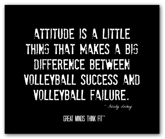Volleyball Motivational Quote
 Outside Hitter Volleyball Quotes Inspirational QuotesGram