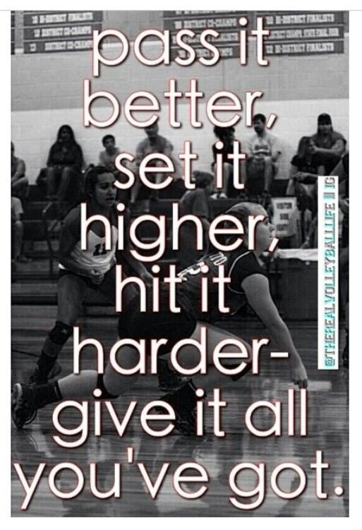 Volleyball Motivational Quote
 78 Best Inspirational Volleyball Quotes Pinterest
