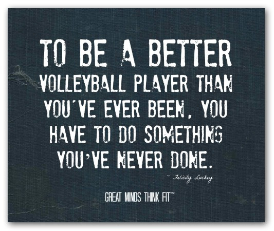 Volleyball Motivational Quote
 Inspirational Volleyball Quotes on Posters