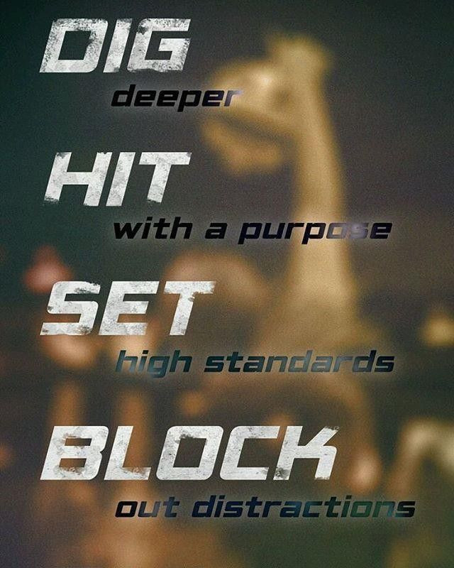 Volleyball Motivational Quote
 Pinterest dudeitsclairee …