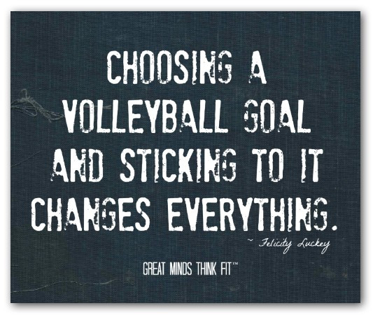 Volleyball Motivational Quote
 Volleyball Quotes on Posters for Motivation