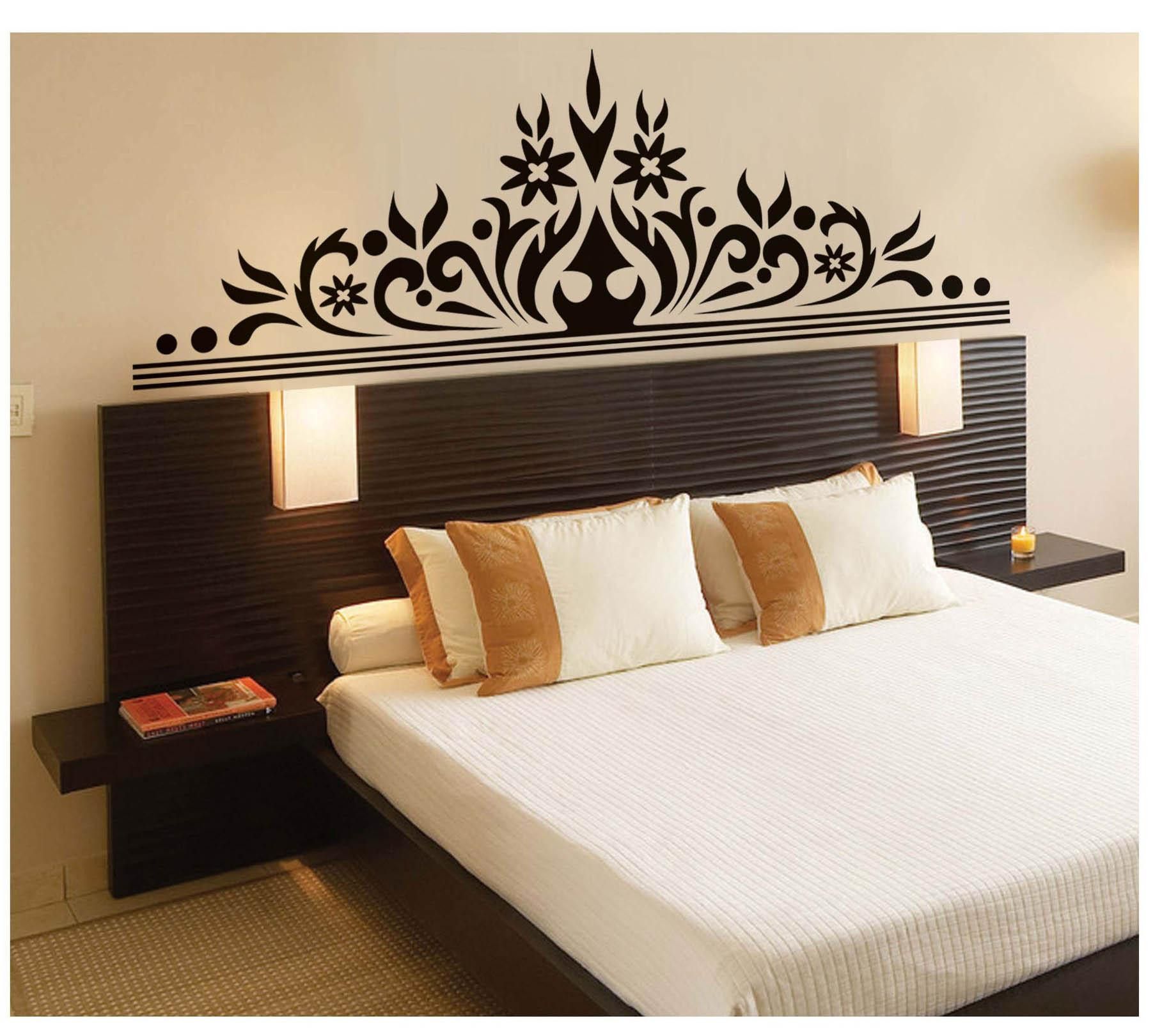 Wall Art Decals For Bedroom
 Bedroom Wall Art Decal Sticker Headboard Wall Decoration