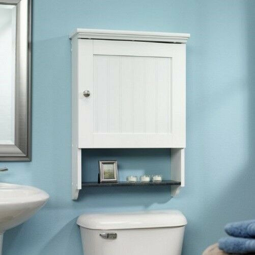 Wall Bathroom Cabinet
 Wall Mount Over Medicine Cabinet Toilet Bathroom Storage