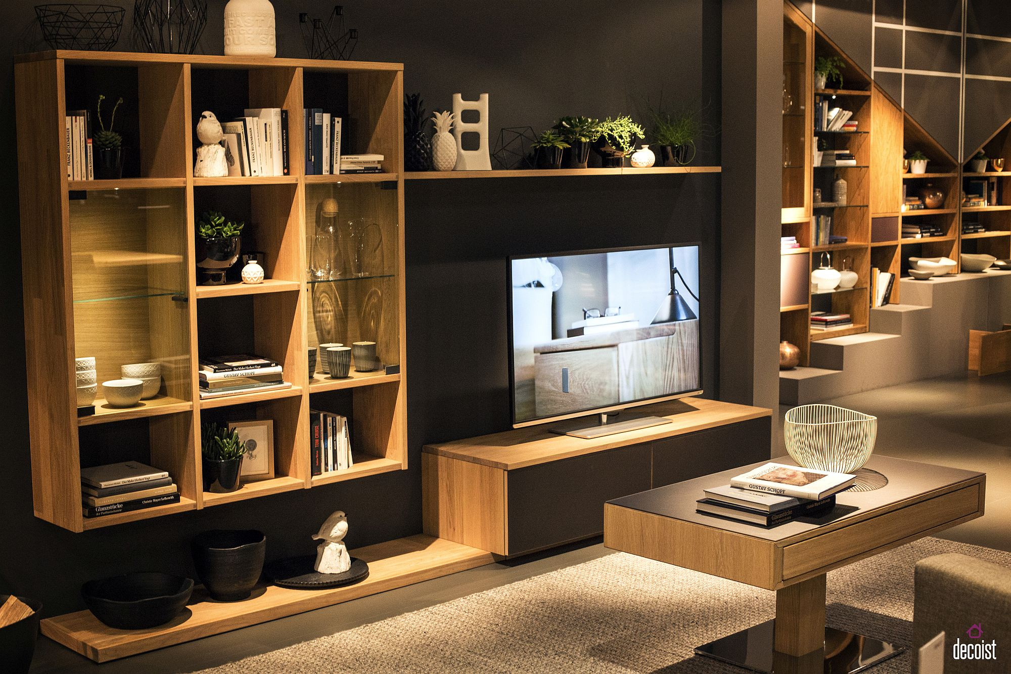 Wall Cabinets For Living Room
 10 Floating Wooden Cabinets and Shelves that fer Modular