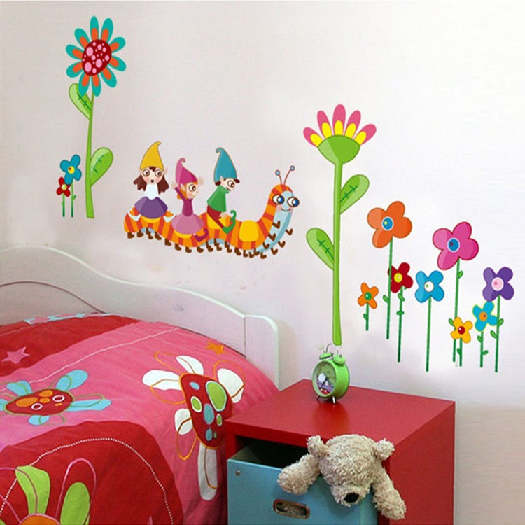 Wall Decals For Kids Bedroom
 22 cool bedroom wall stickers for kids Interior Design