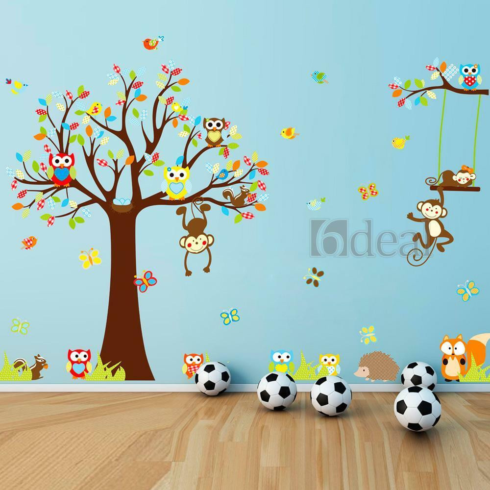 Wall Decals For Kids Bedroom
 Wall Decals Kids Bedroom Tree Owl Baby Nursery1Stickers